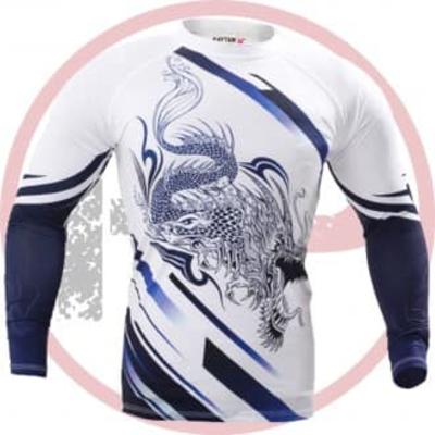 Рашгард Kayten Sport Дракон Белый