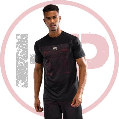 Футболка Dry Tech Venum G-Fit Air Deep Black/Fire Red